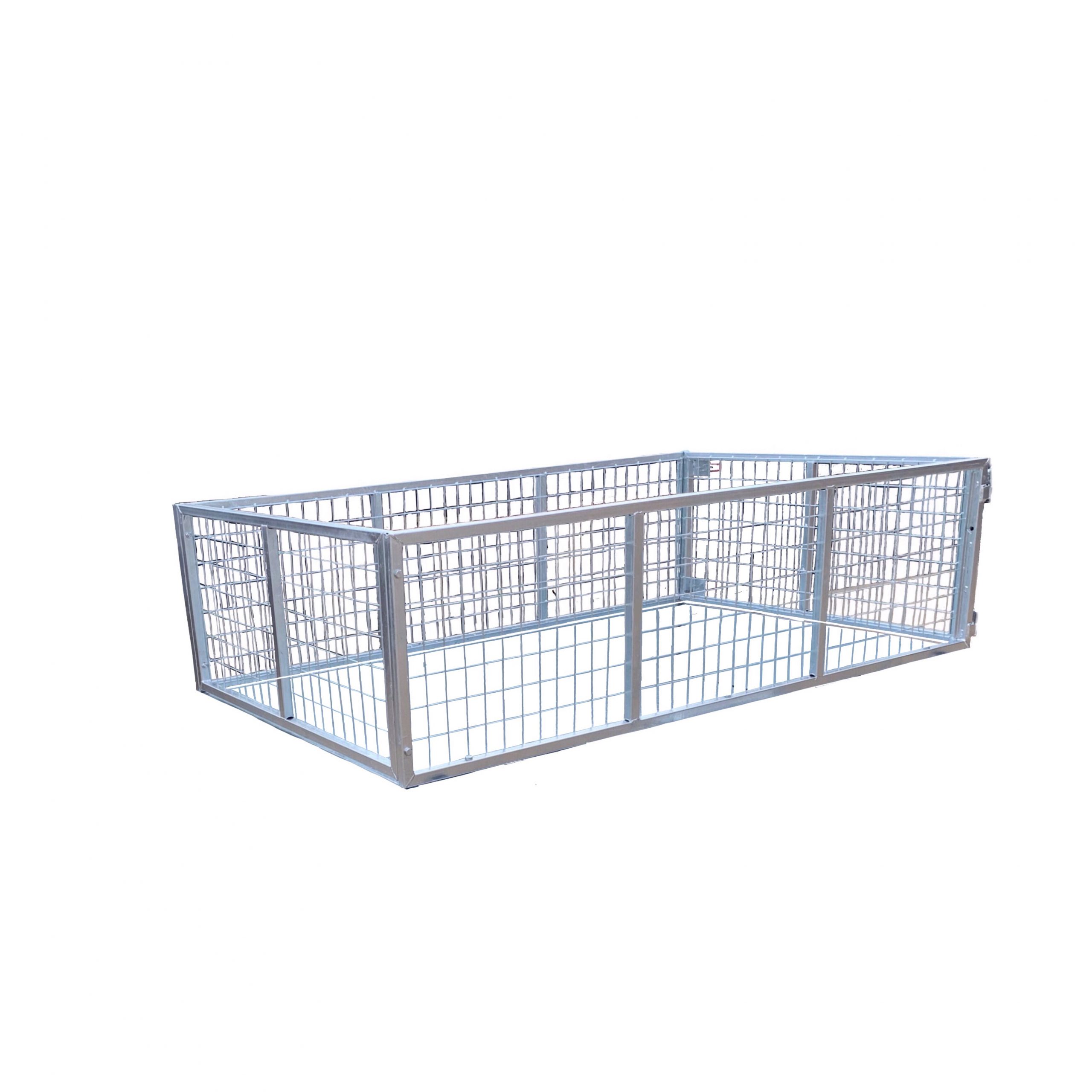 10x6x3 Galvanised Cage For Trailer