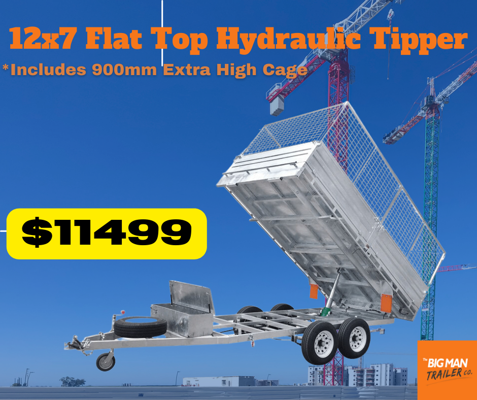 12x7 Tipper Trailer