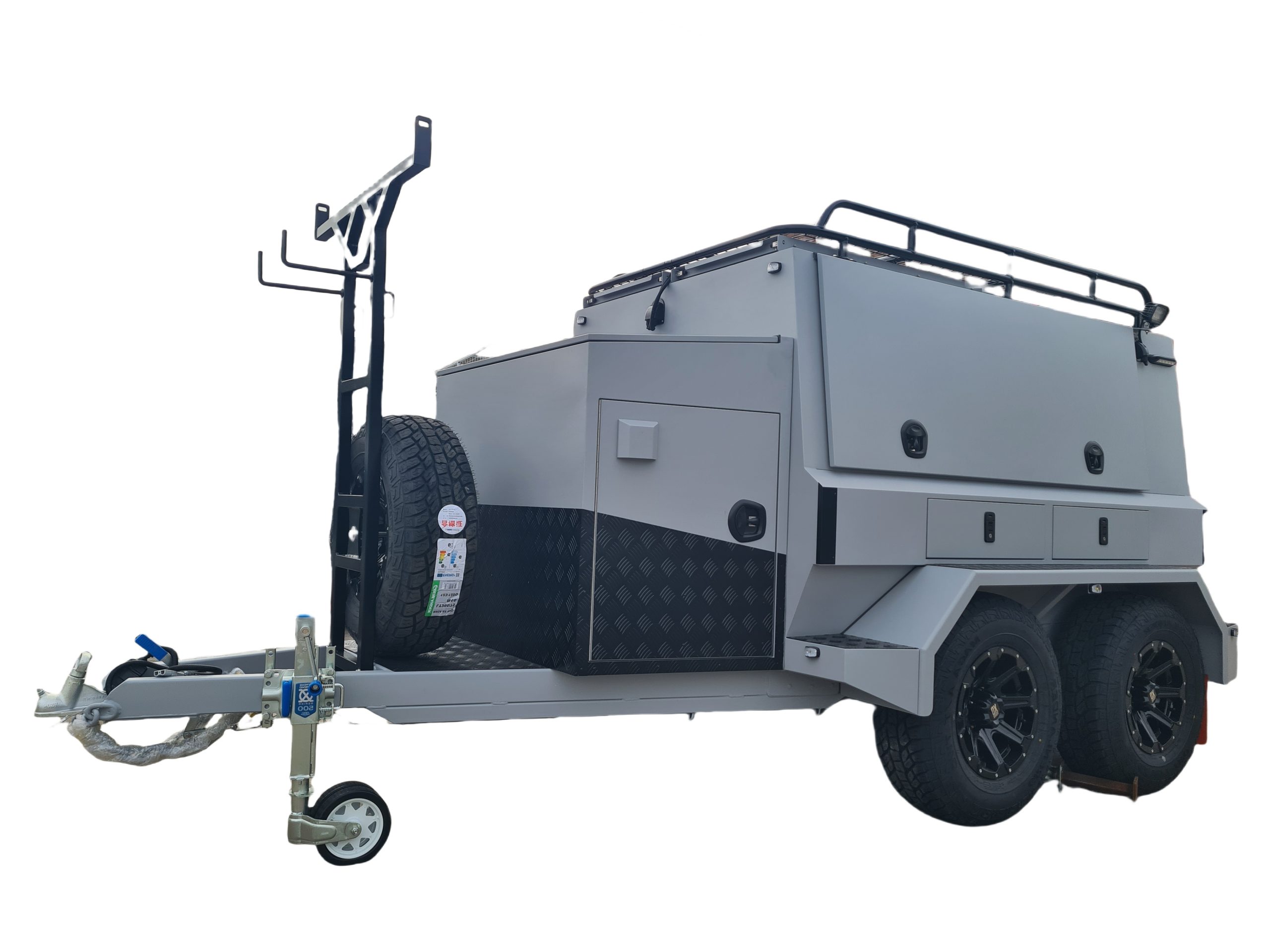 8x5 Carpenter's Tool Trailer - Grey
