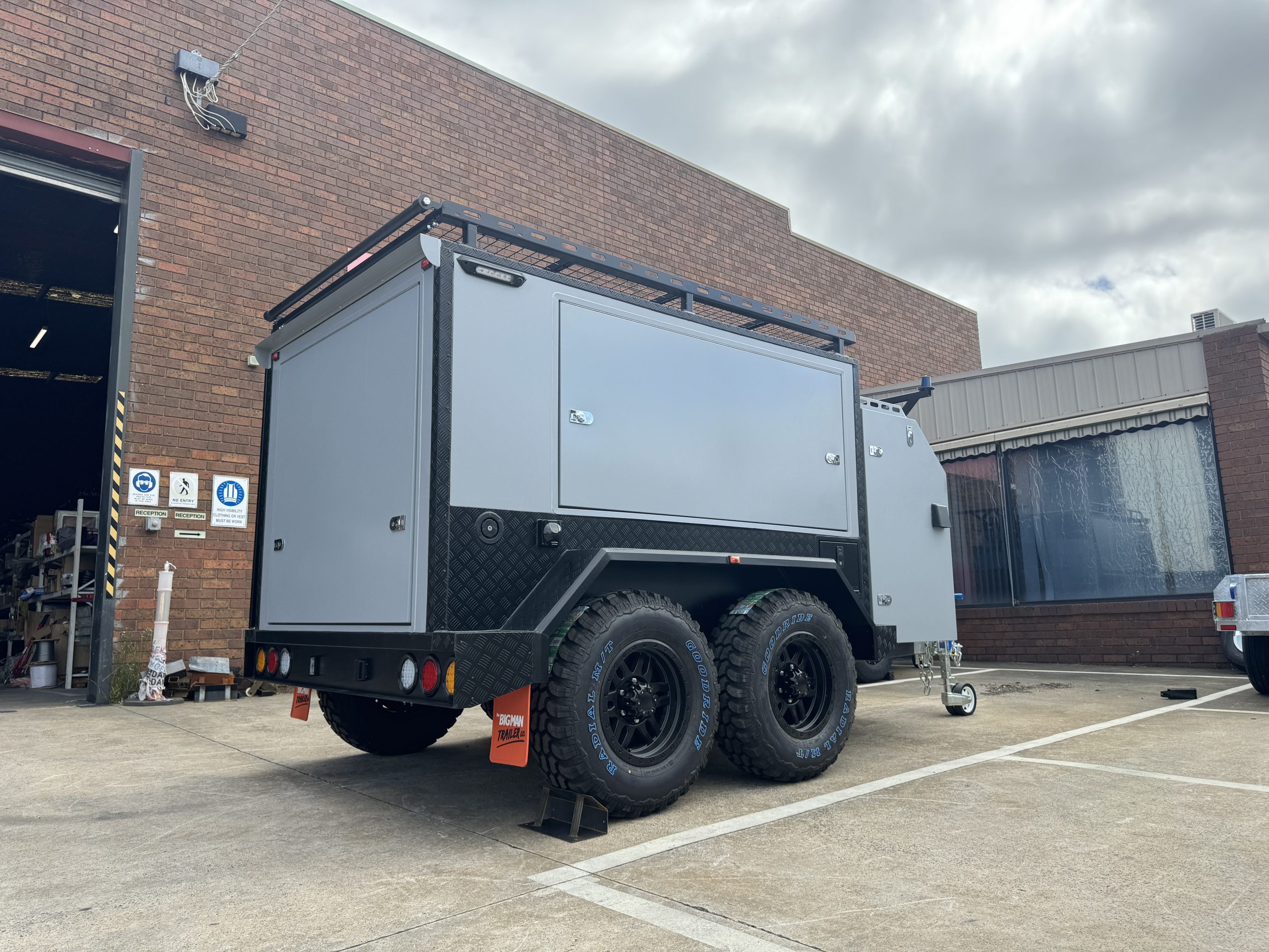 8x5 Carpenter’s Trailer – Grey