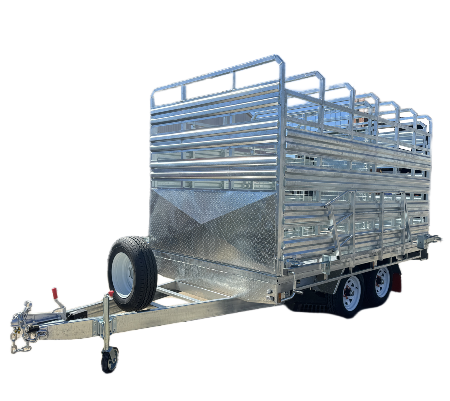 12x7 Cattle Crate Trailer