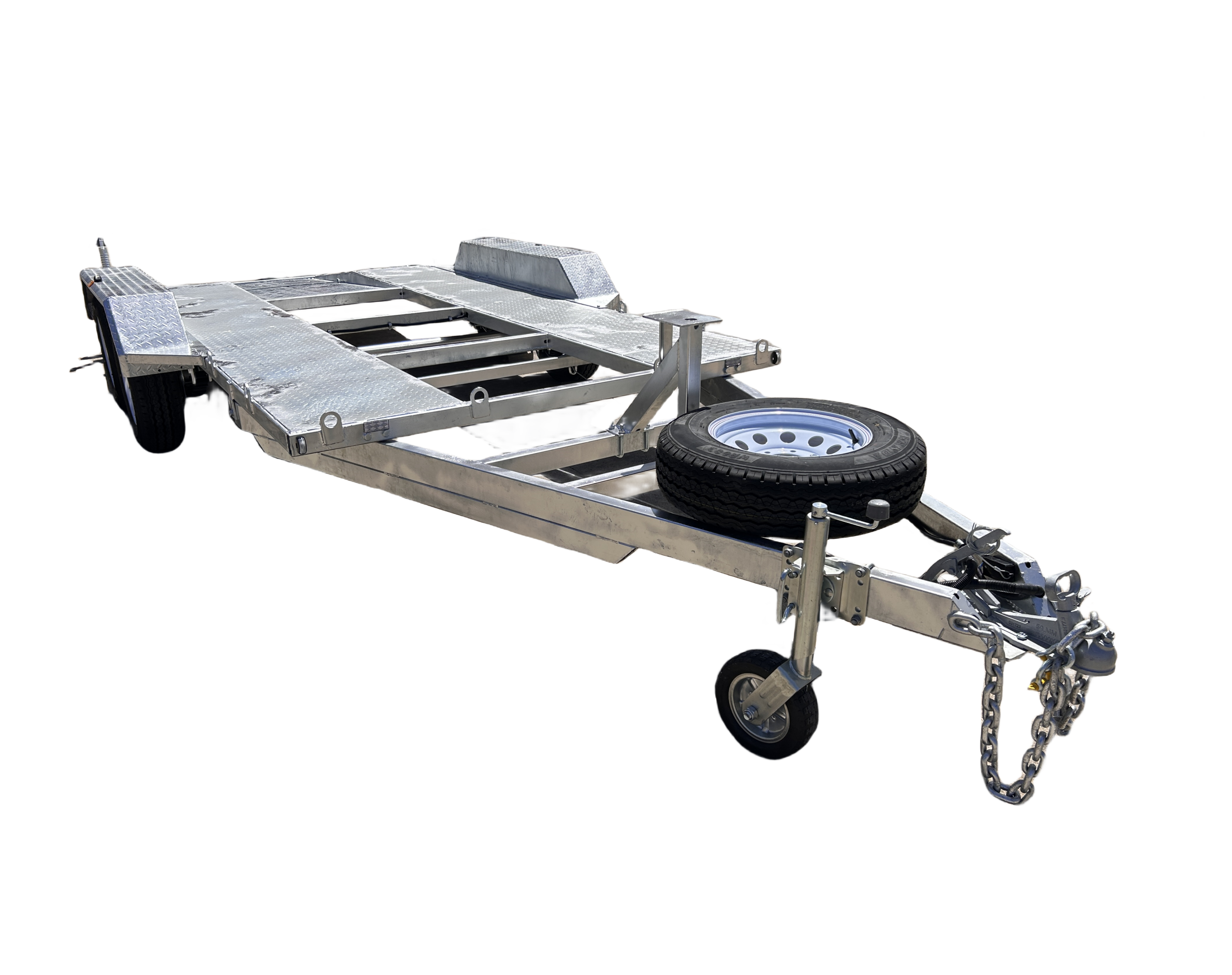 16x6.6 Beaver Tail Car Trailer