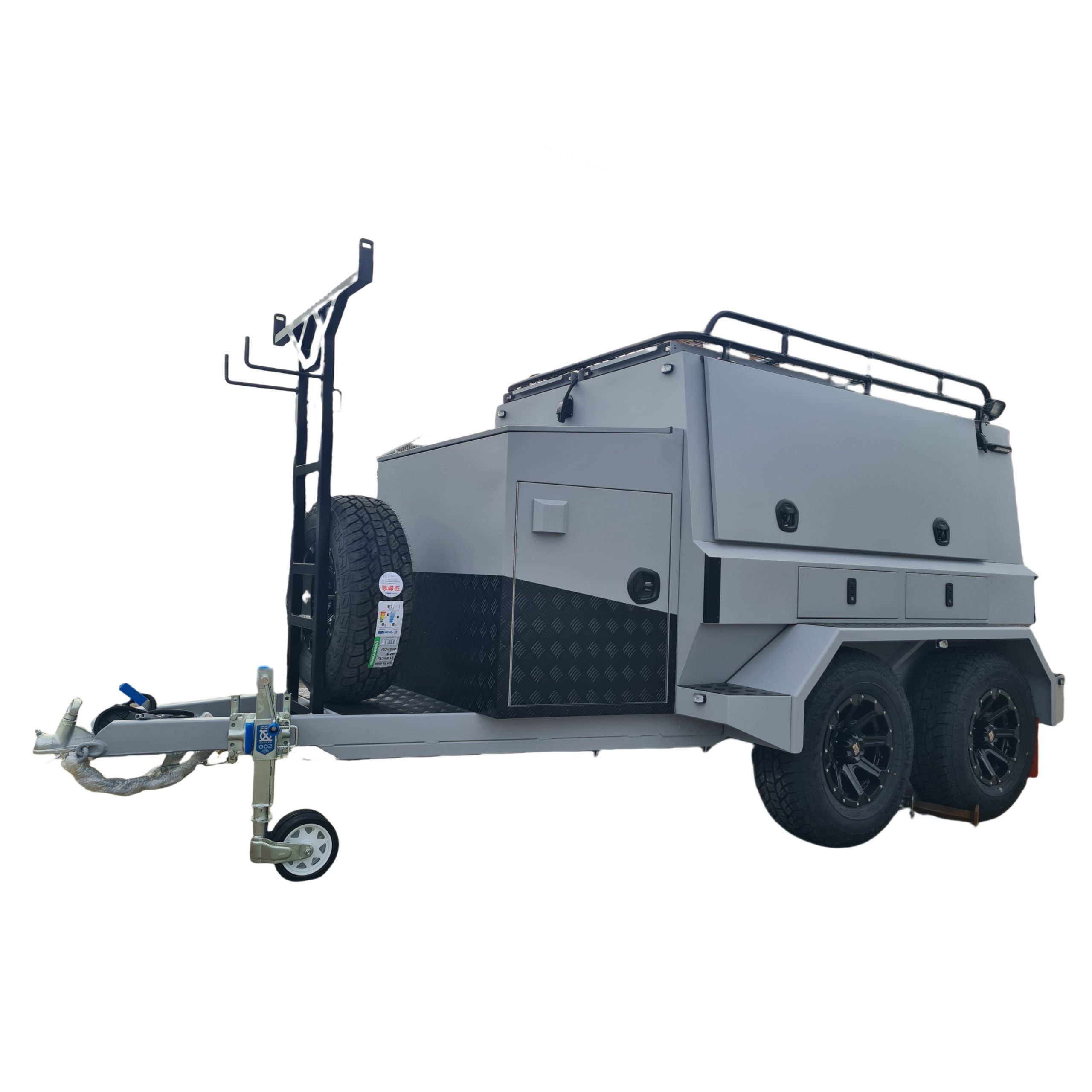8x5 Carpenter's Tool Trailer - Grey