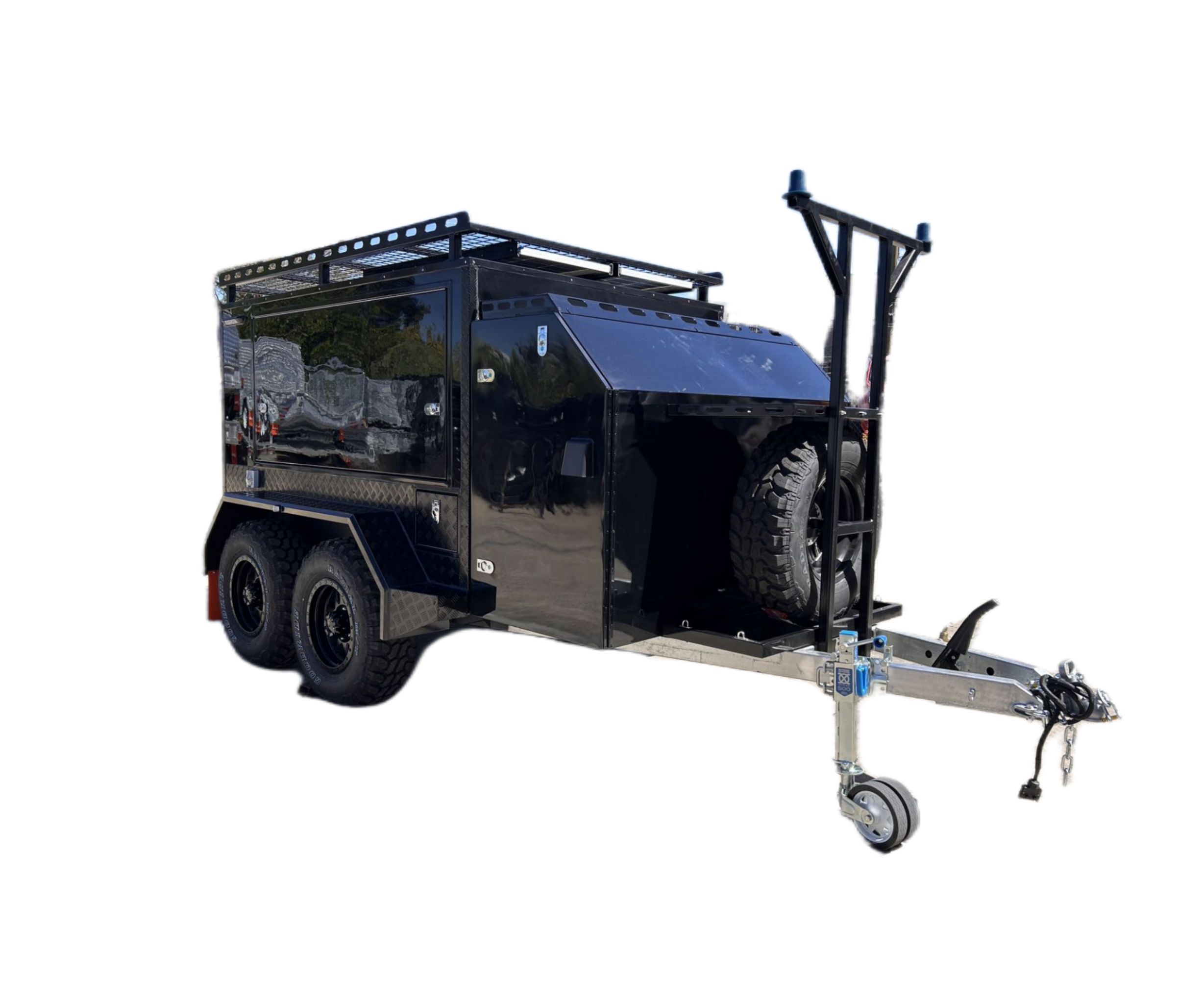 8x5 Tradesman Tool Trailer – Matte Black