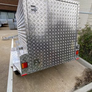 Aluminium Luggage Trailer back