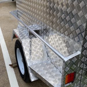 Aluminium Luggage Trailer side